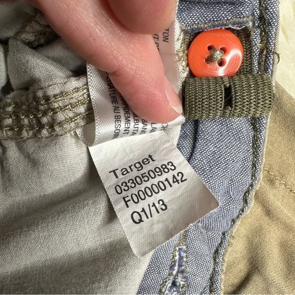 Genuine Kids Cargo Shorts Khaki Tan Size 4T - Picture 10 of 16